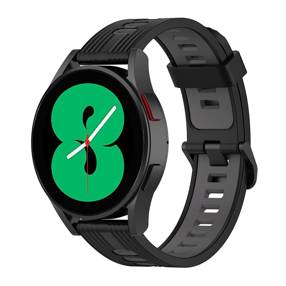 Каишка Techsuit W002 за Huawei Watch / Xiaomi Watch Series, 22mm, Черна