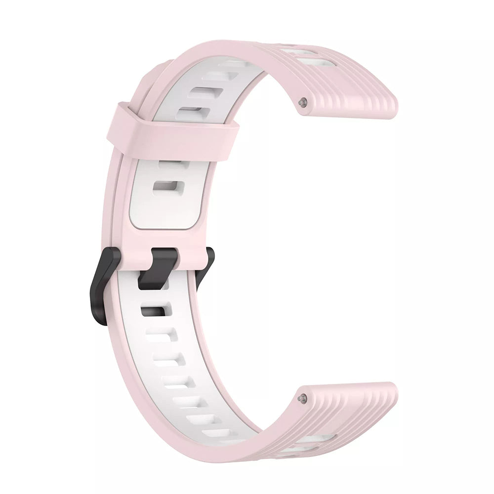 Каишка Techsuit W002 за Huawei Watch / Xiaomi Watch Series, 22mm, Розова