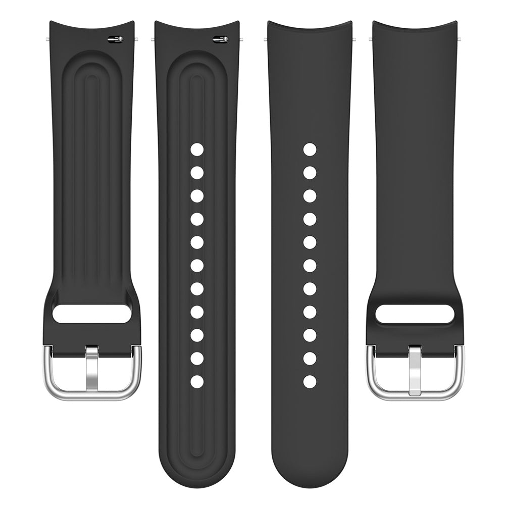 Каишка Techsuit W003 за Huawei Watch / Xiaomi Watch Series, 22mm, Черна