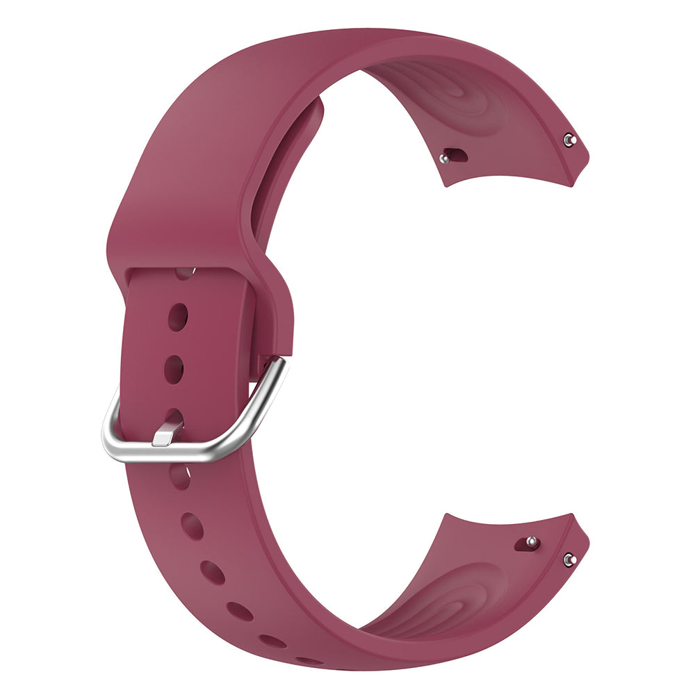 Каишка Techsuit W003 за Huawei Watch / Xiaomi Watch Series, 22mm, Тъмночервена