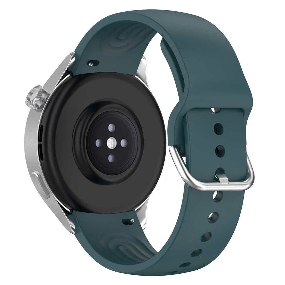 Каишка Techsuit W003 за Huawei Watch / Xiaomi Watch Series, 22mm, Зелена