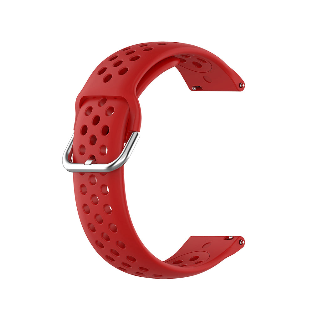 Каишка Techsuit W004 за Samsung Galaxy Watch / Huawei Watch Series, 20mm, Розова