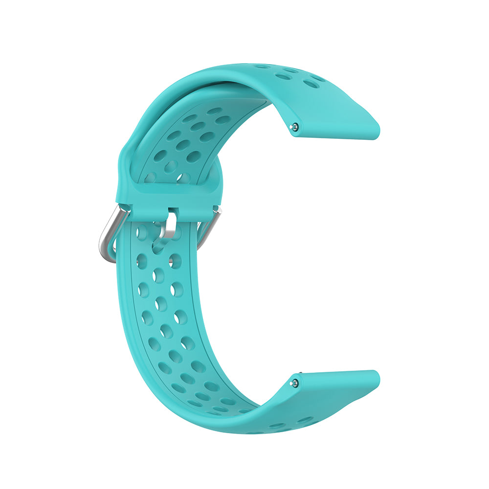 Каишка Techsuit W004 за Samsung Galaxy Watch / Huawei Watch Series, 22mm, Тюркоаз