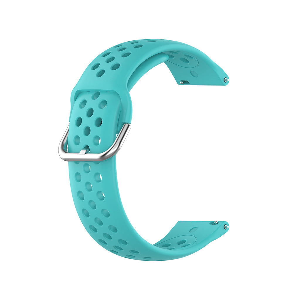 Каишка Techsuit W004 за Samsung Galaxy Watch / Huawei Watch Series, 22mm, Тюркоаз