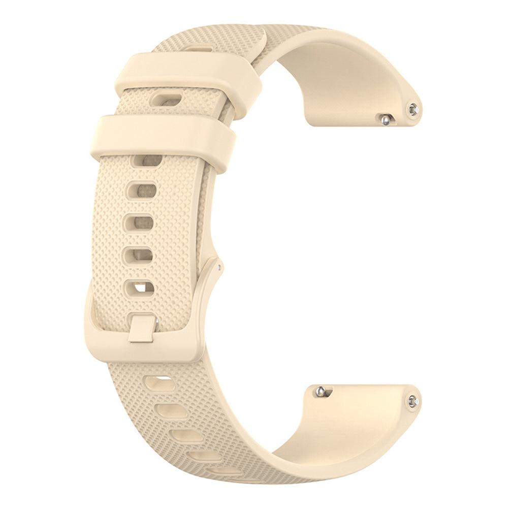 Каишка Techsuit W006 за Huawei Watch / Garmin Watch Series, 18mm, Крем
