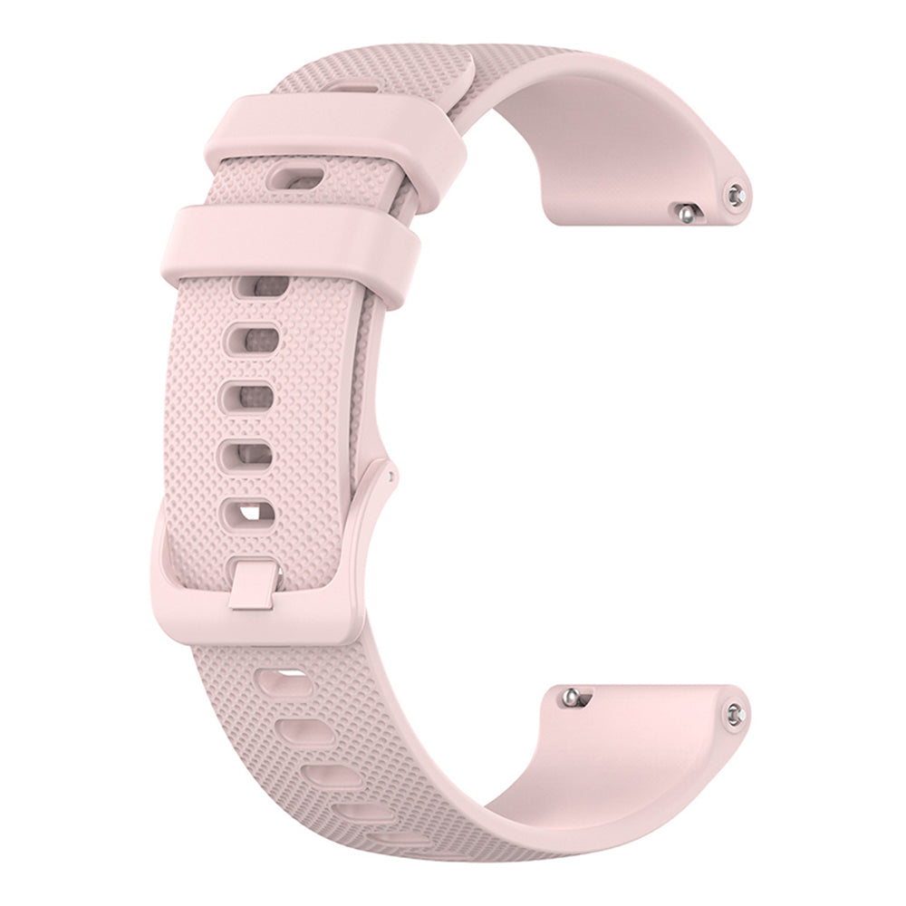 Каишка Techsuit W006 за Huawei Watch / Garmin Watch Series, 18mm, Розовa