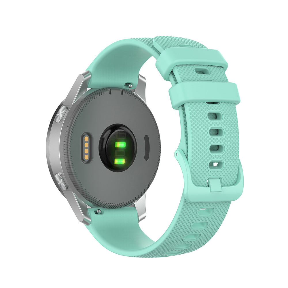 Каишка Techsuit W006 за Huawei Watch / Garmin Watch Series, 18mm, Тюркоаз