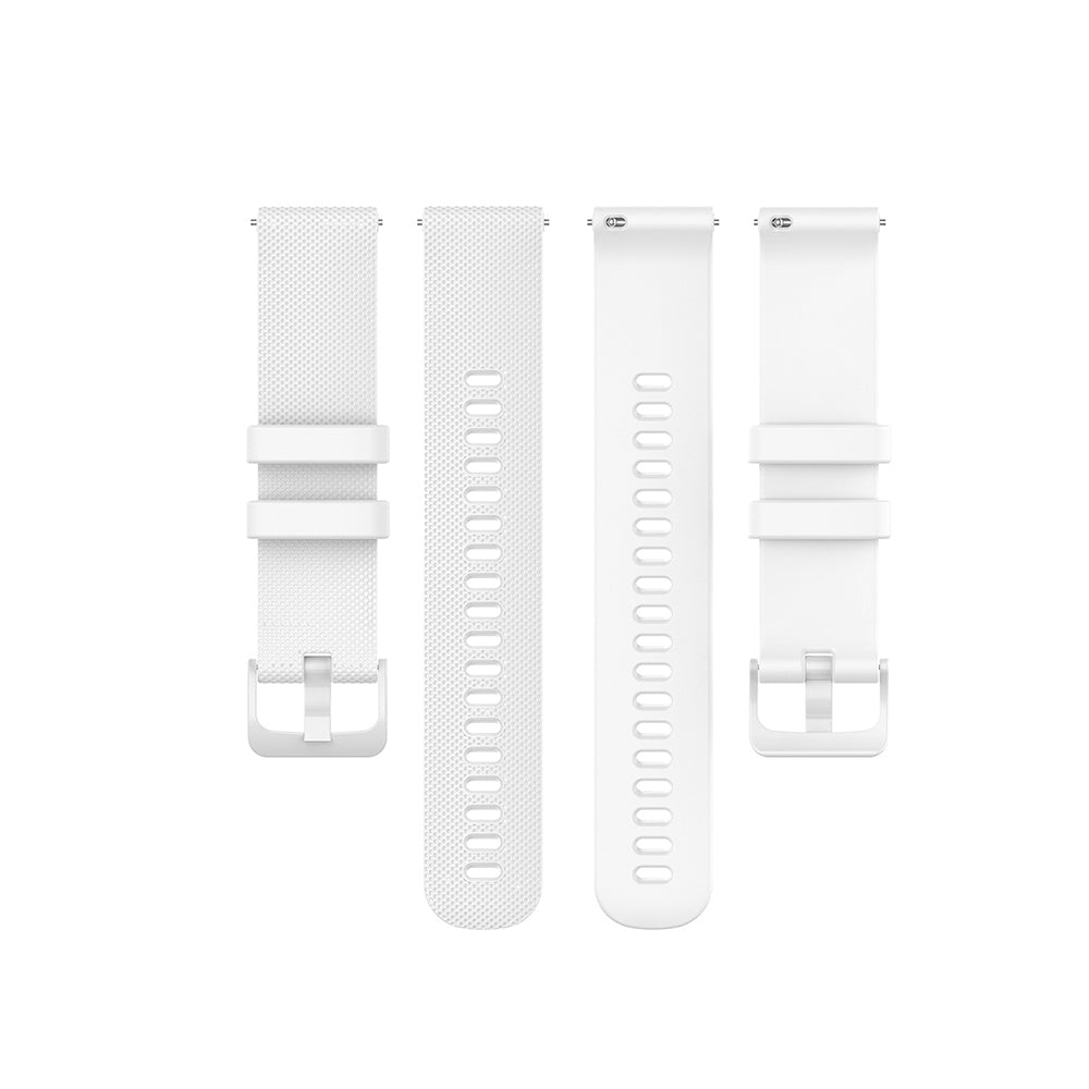 Каишка Techsuit W006 за Huawei Watch / Garmin Watch Series, Бяла