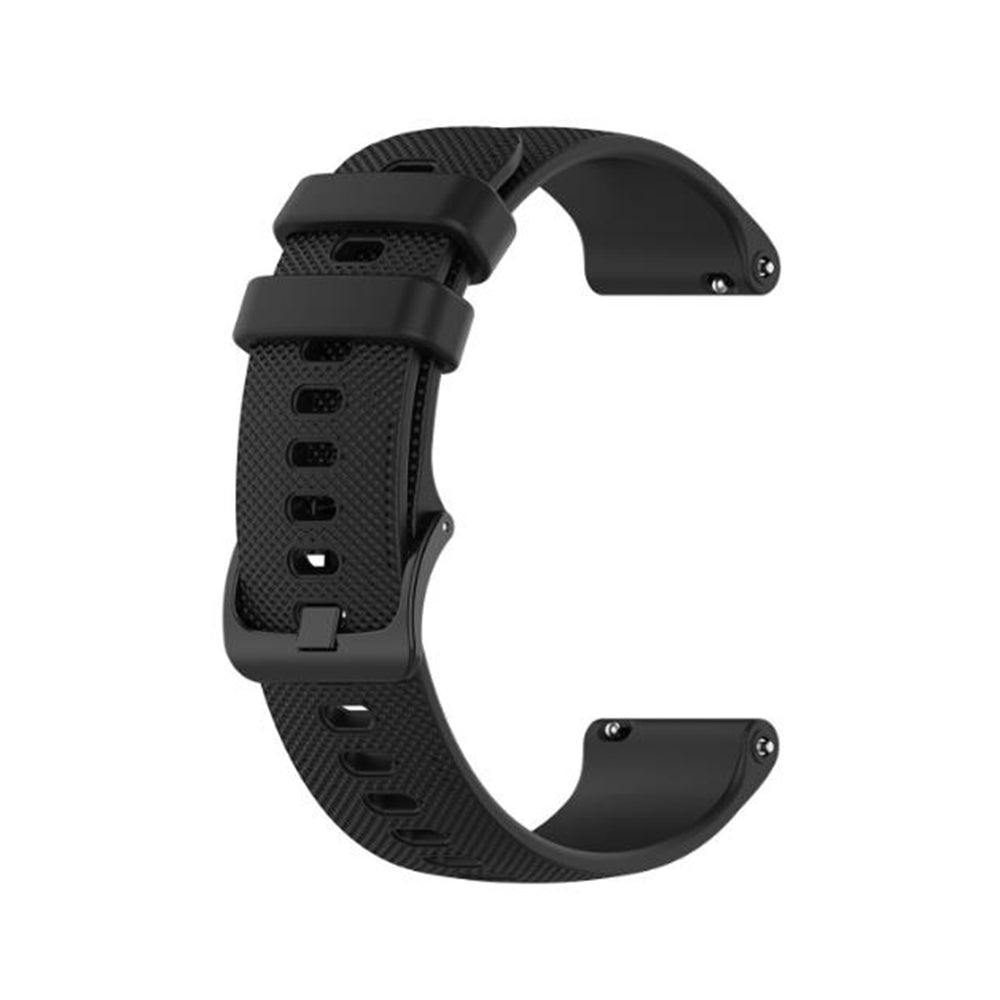 Каишка Techsuit W006 за Samsung Galaxy Watch / Huawei Watch Series, 20mm, Черна