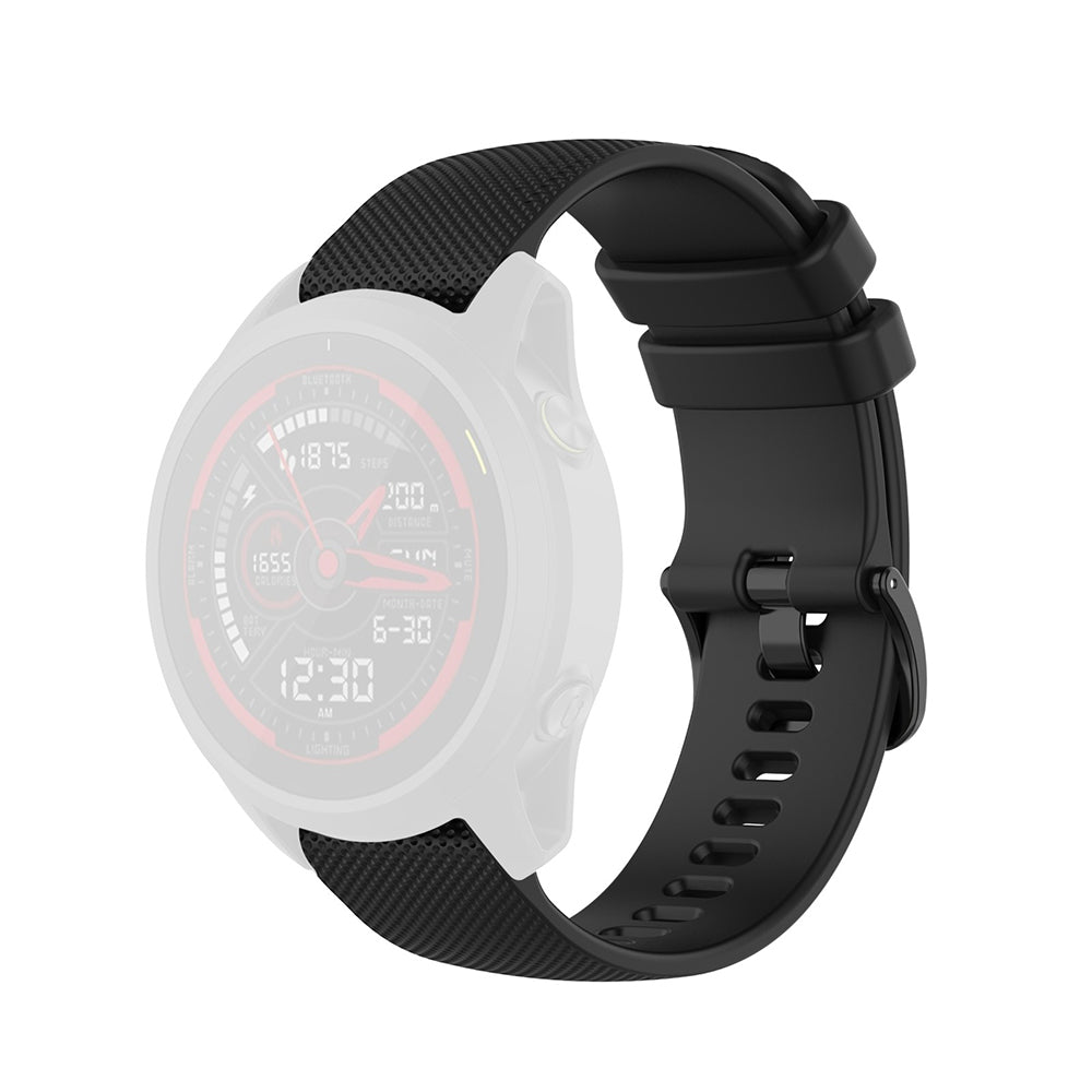 Каишка Techsuit W006 за Samsung Galaxy Watch / Huawei Watch Series, 20mm, Черна