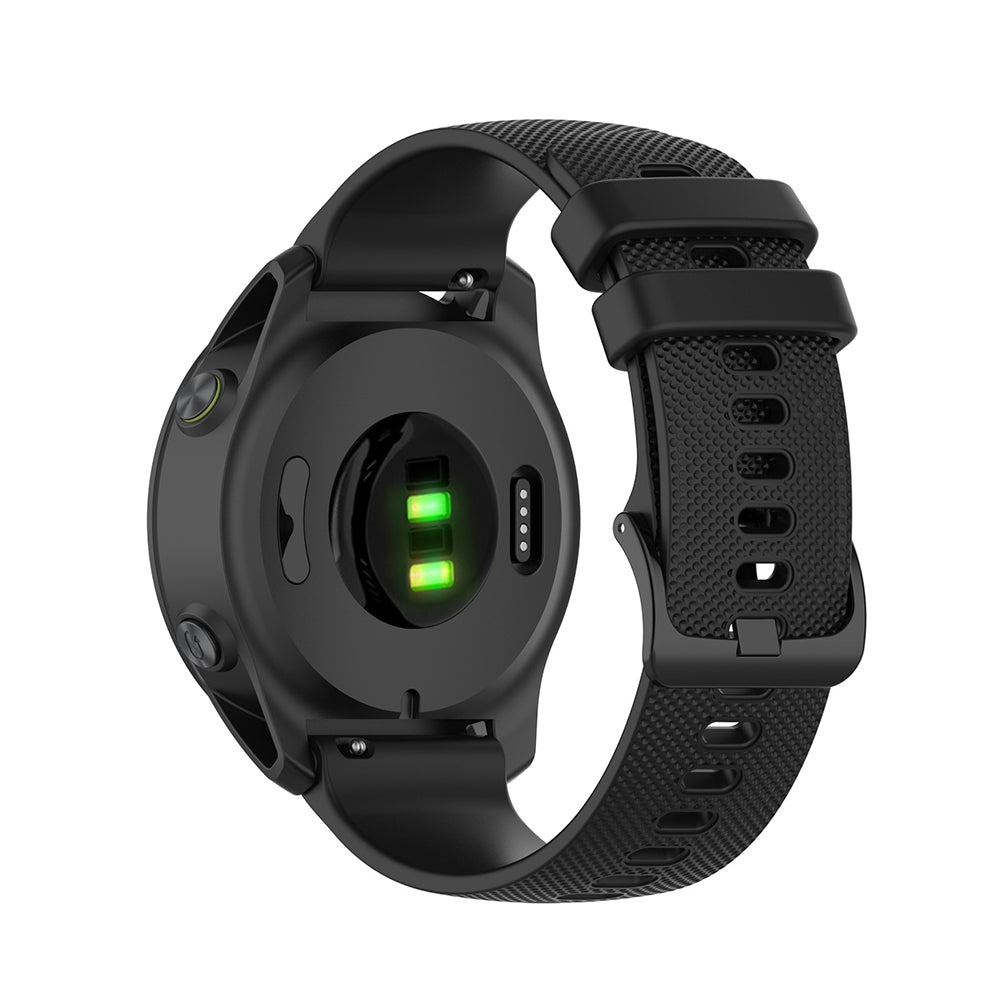 Каишка Techsuit W006 за Samsung Galaxy Watch / Huawei Watch Series, 20mm, Черна