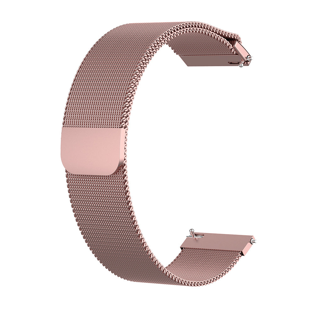 Каишка Techsuit W009 за Huawei Watch / Garmin Watch Series, 18mm, Розово Злато