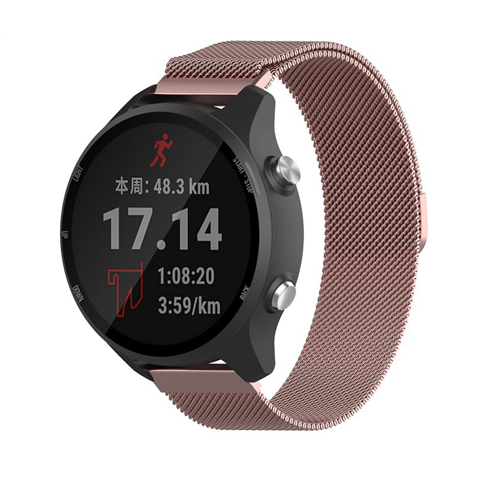 Каишка Techsuit W009 за Huawei Watch / Garmin Watch Series, 18mm, Розово Злато