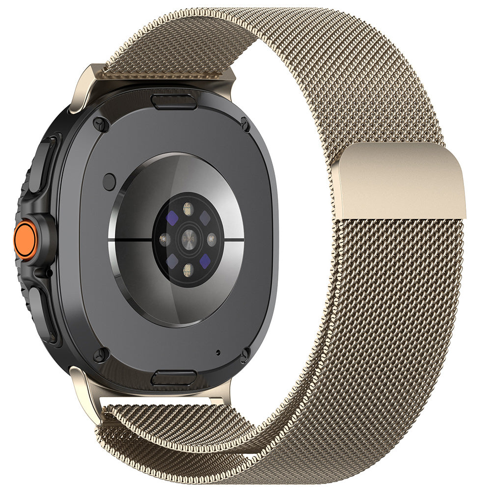 Каишка Techsuit W009 за Samsung Galaxy Watch8 / Watch8 Classic Series, Бежова