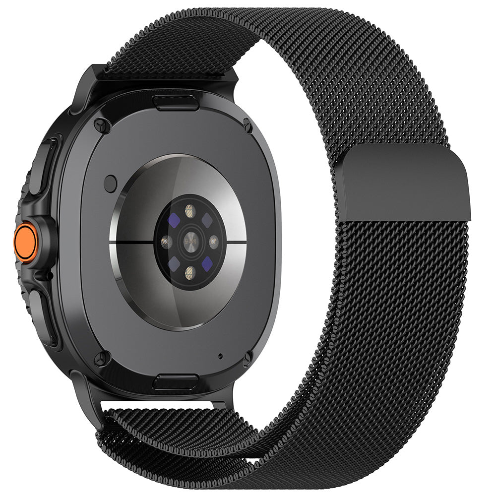 Каишка Techsuit W009 за Samsung Galaxy Watch8 / Watch8 Classic Series, Черна