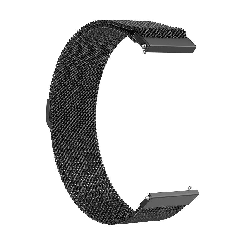 Каишка Techsuit W009 за Samsung Galaxy Watch / Huawei Watch Series, 20mm, Черна