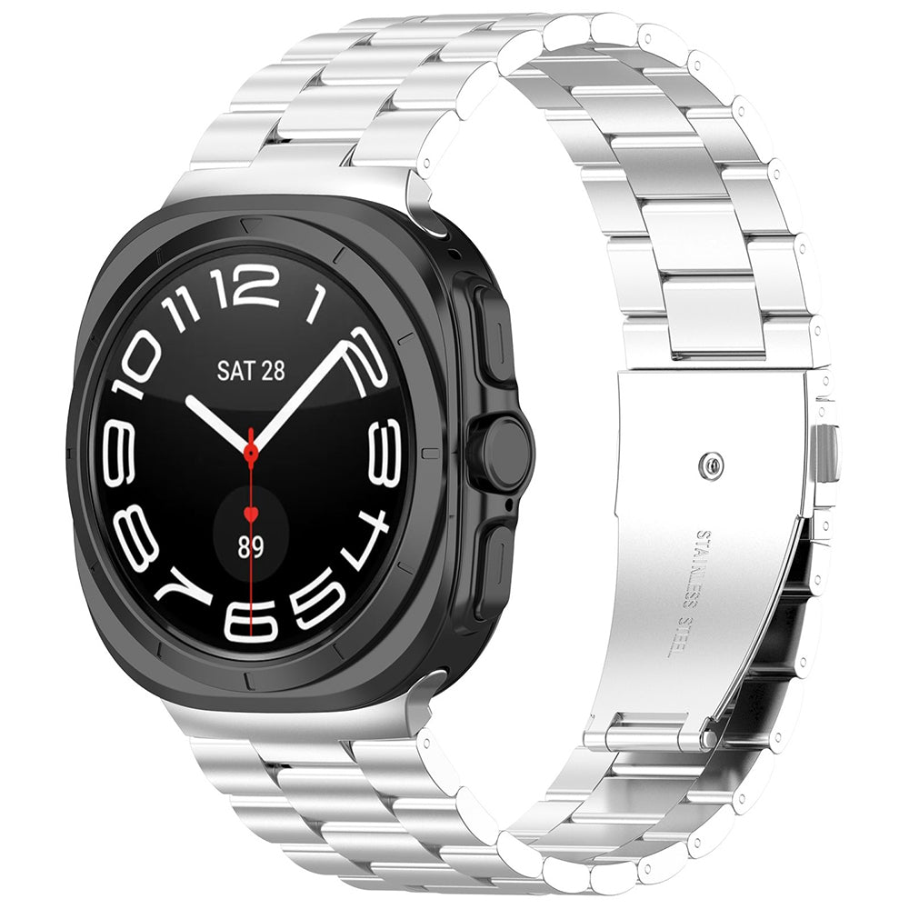 Каишка Techsuit W010 за Samsung Galaxy Watch Ultra, Сребриста