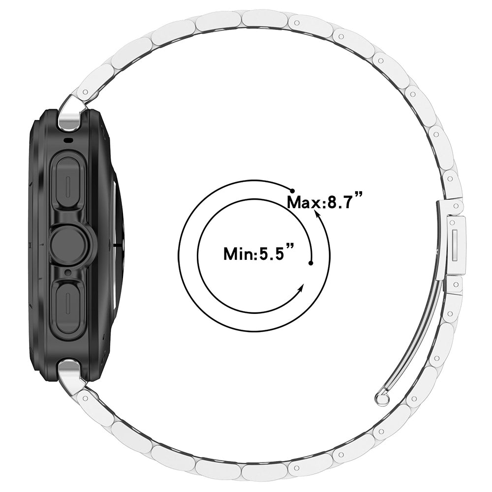 Каишка Techsuit W010 за Samsung Galaxy Watch Ultra, Сребриста