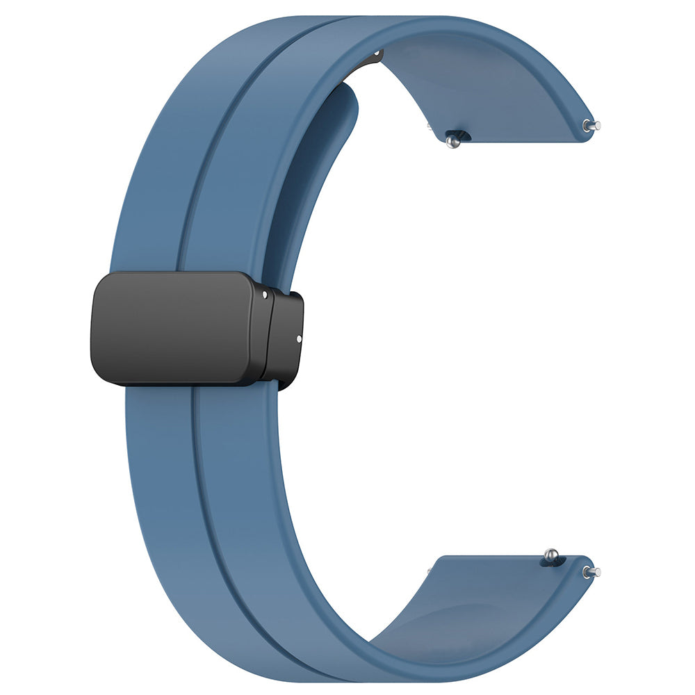 Каишка Techsuit W011 за Huawei Watch / Garmin Watch Series, 18mm, Синя
