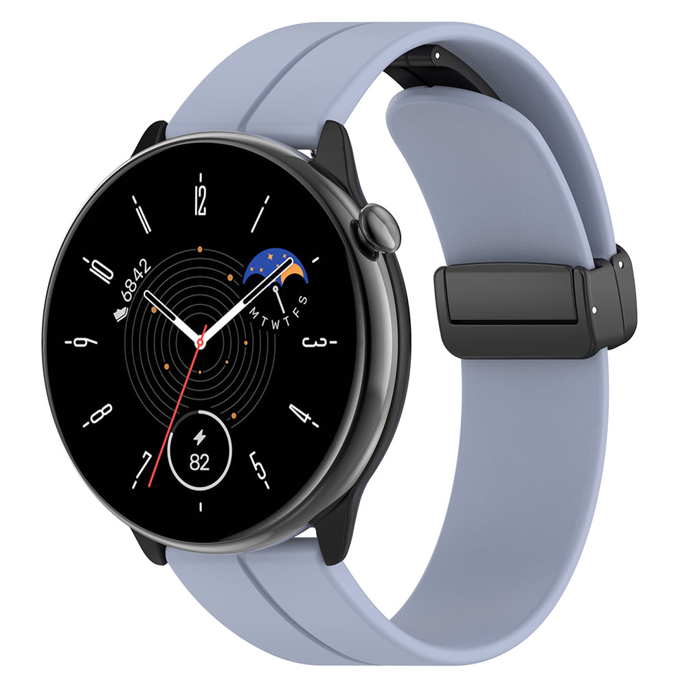 Каишка Techsuit W011 за Huawei Watch / Garmin Watch Series, 18mm, Синьо