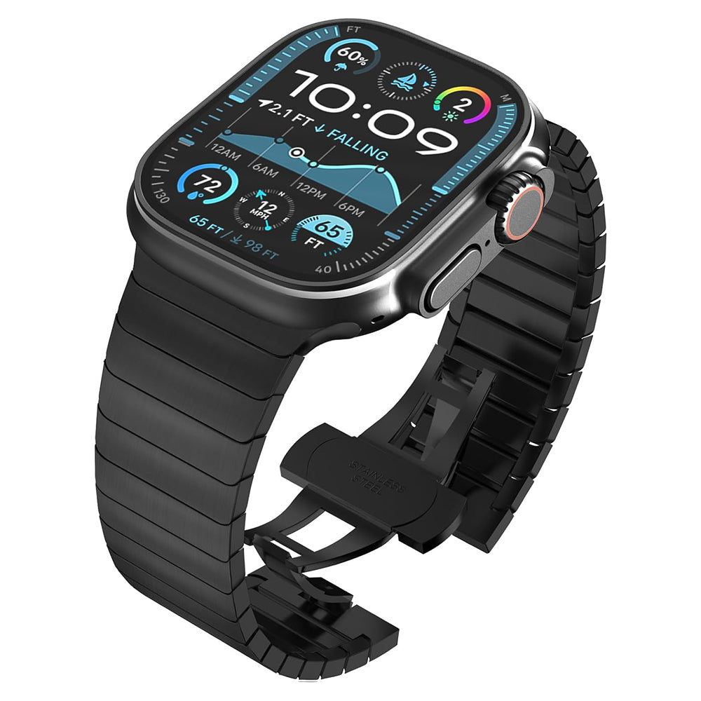 Каишка Techsuit W012 за Apple Watch 42mm / 41mm / 40mm / 38mm Series, Черна