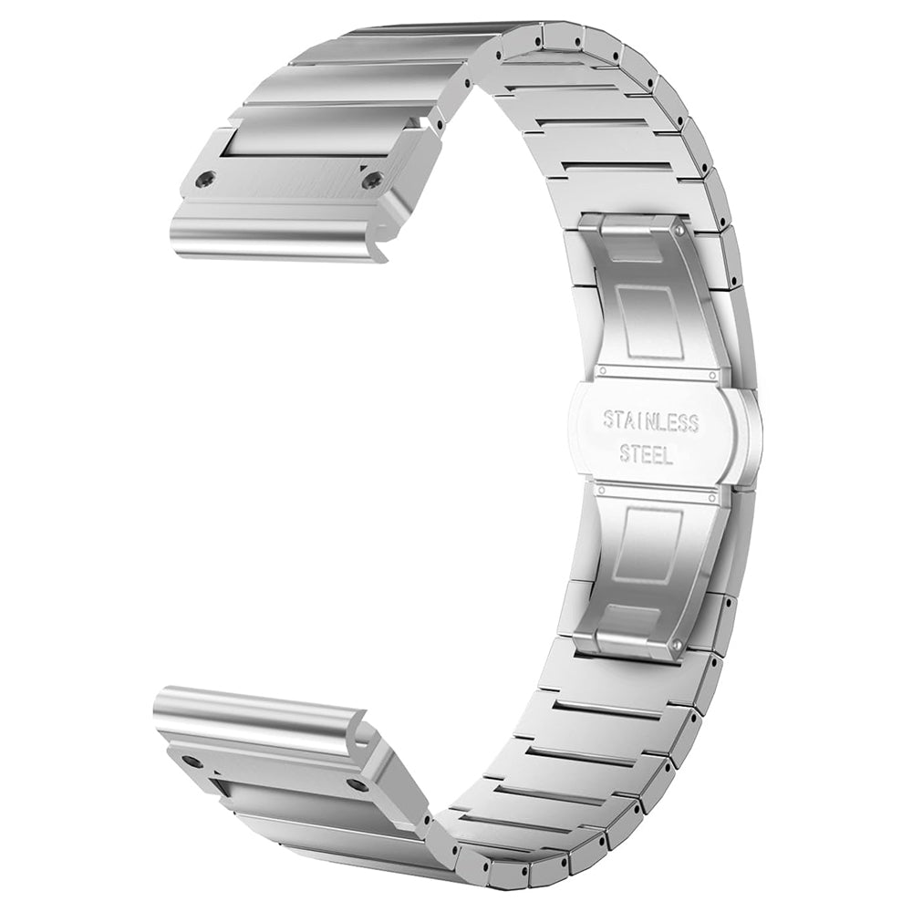 Каишка Techsuit W012 за Garmin Watch Fenix Series, 26mm, Сребриста