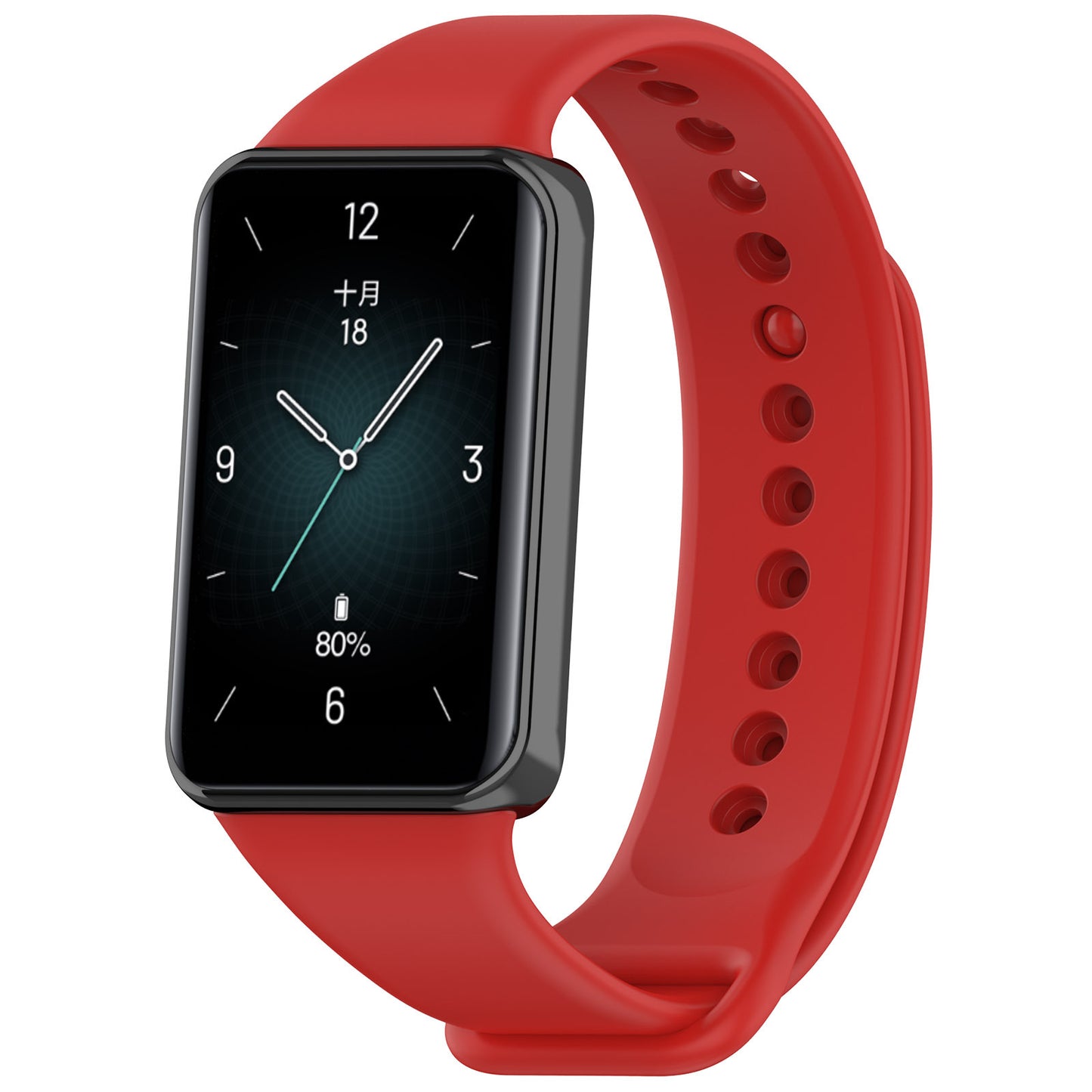 Каишка Techsuit W014 за Honor Band 9, Червена