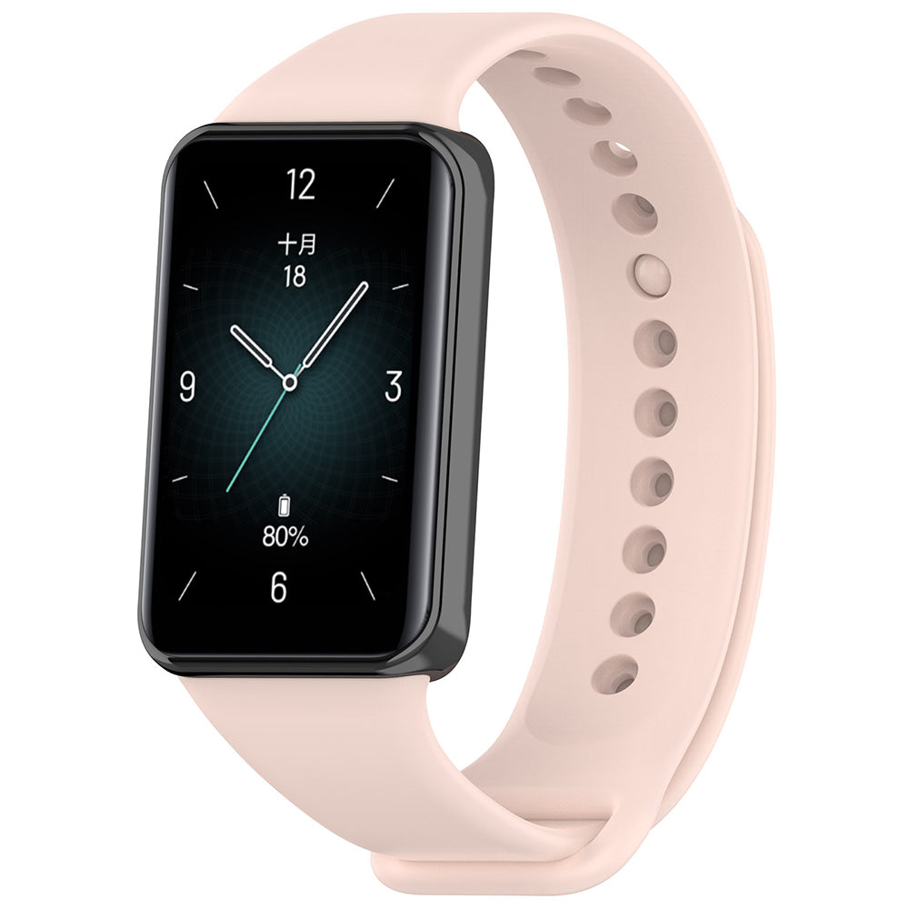 Каишка Techsuit W014 за Honor Band 9, Розова