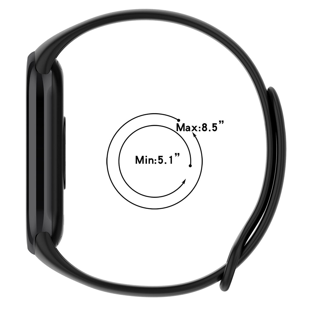 Каишка Techsuit W014 за Xiaomi Smart Band 10 / 9 / 8, Светлосиня