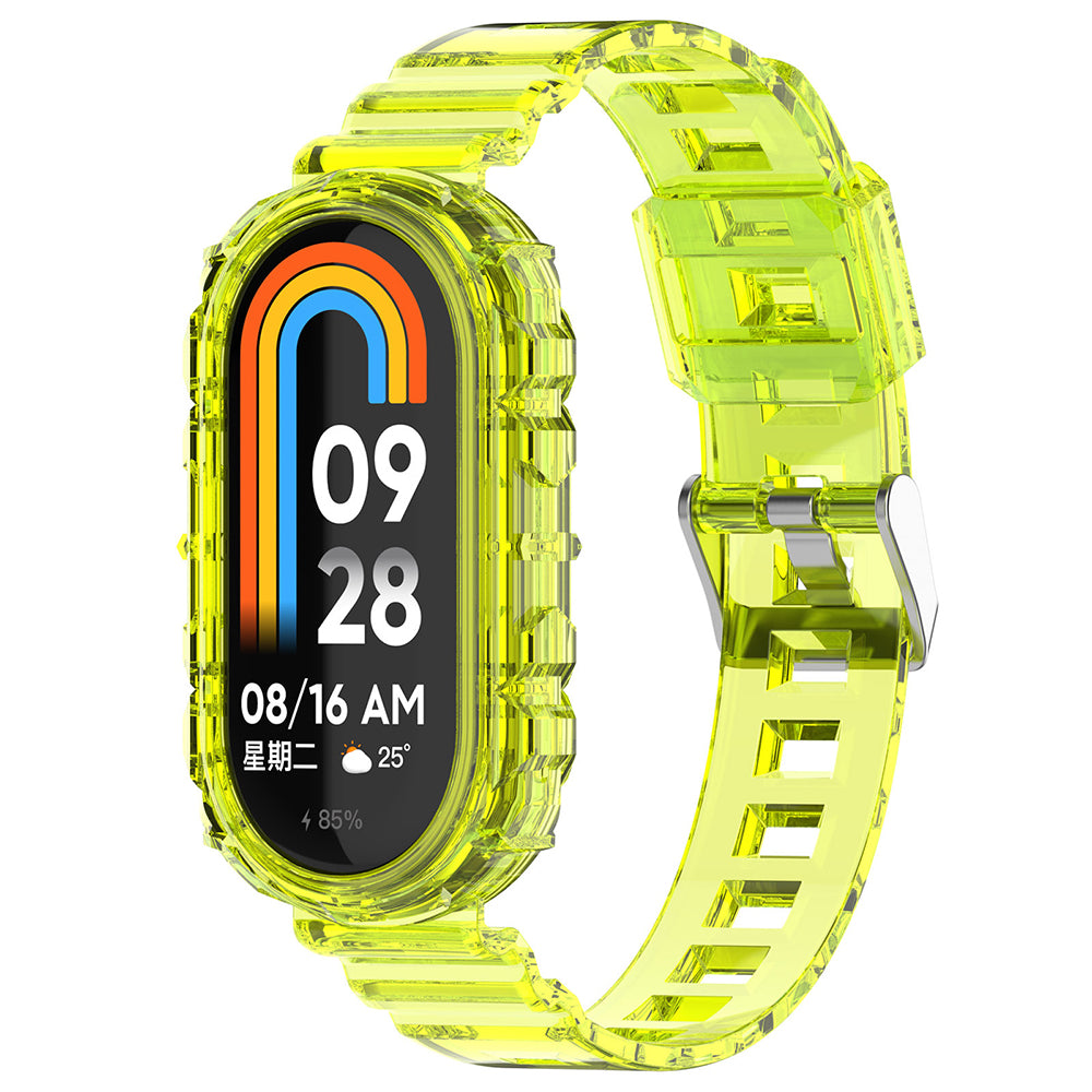 Каишка Techsuit W017 за Xiaomi Smart Band 8, Жълта