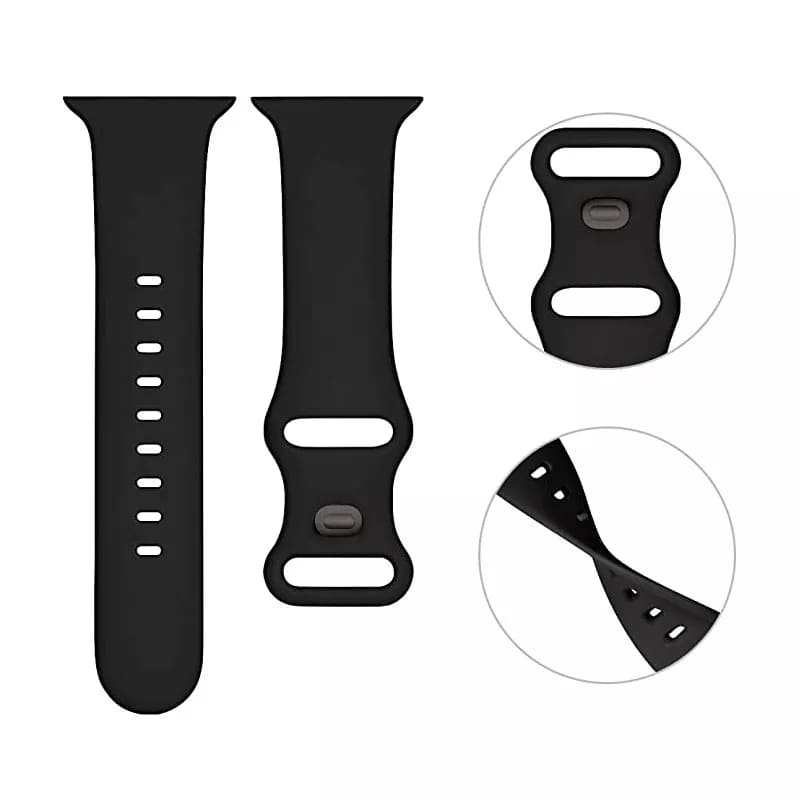 Каишка Techsuit W031 за Apple Watch 42mm / 41mm / 40mm / 38mm Series, бледо розова