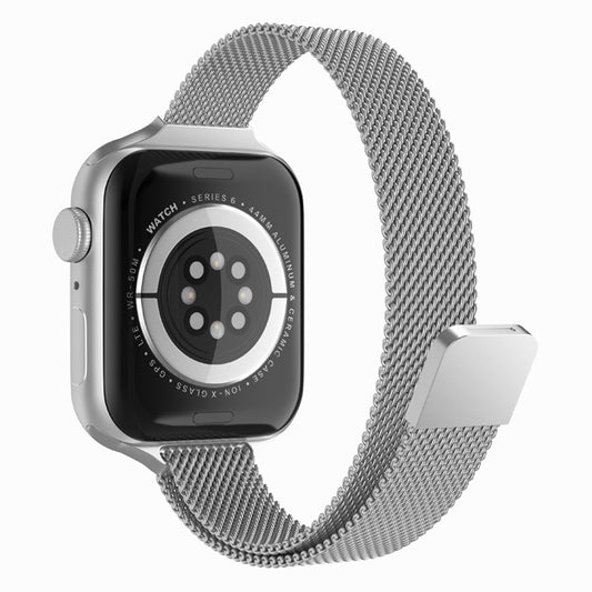 Каишка Techsuit W034 за Apple Watch 49mm / 46mm / 45mm / 44mm / 42mm Series, Сребриста