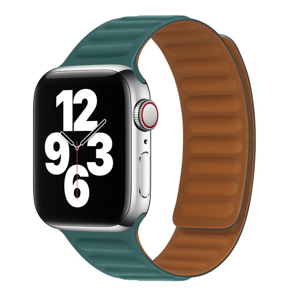 Каишка Techsuit W035 за Apple Watch 49mm / 46mm / 45mm / 44mm / 42mm Series, Тюркоаз