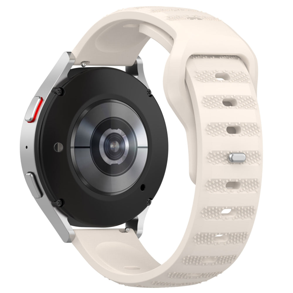 Каишка Techsuit W050 за Huawei Watch / Xiaomi Watch Series, 22mm, Бежов