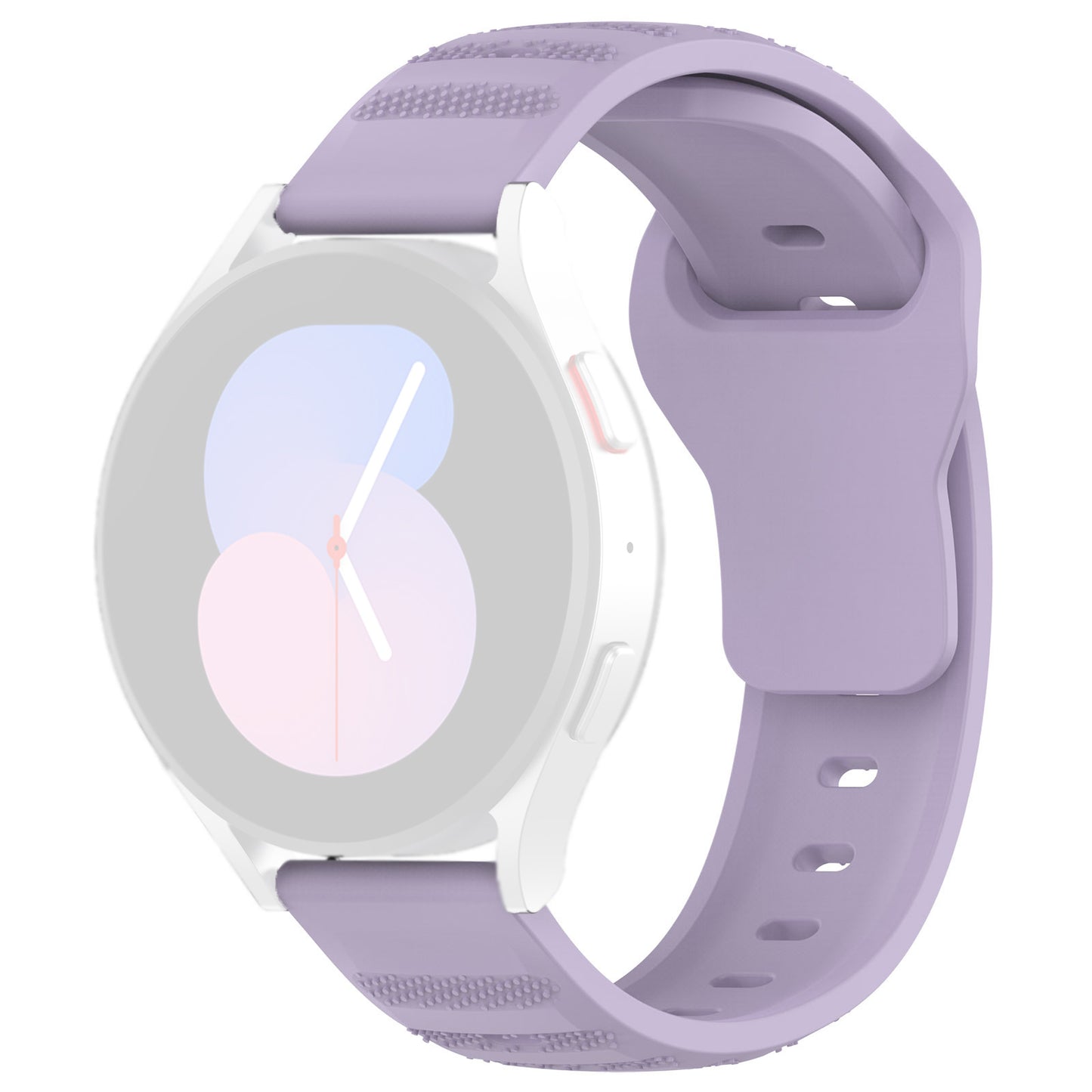Каишка Techsuit W050 за Huawei Watch / Xiaomi Watch Series, 22mm, Лилав