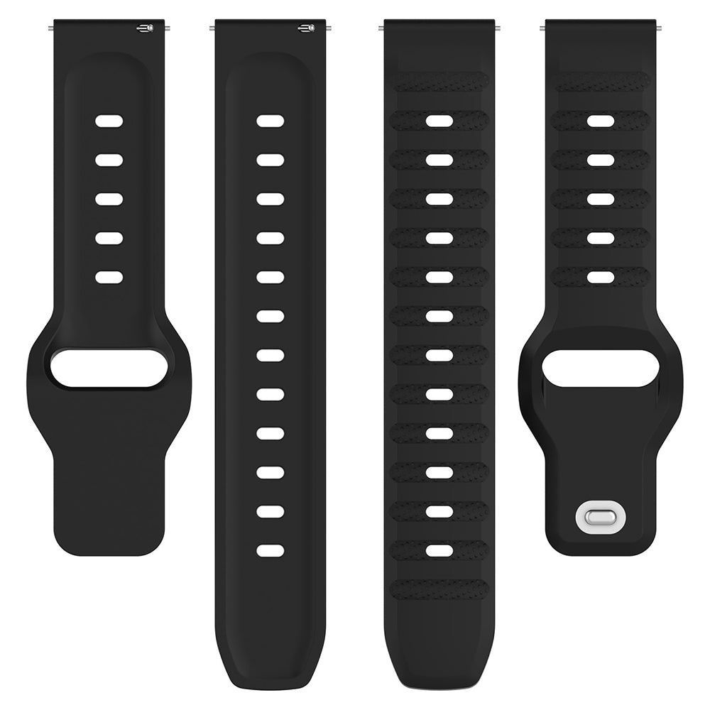 Каишка Techsuit W050 за Huawei Watch / Xiaomi Watch Series, 22mm, Черна