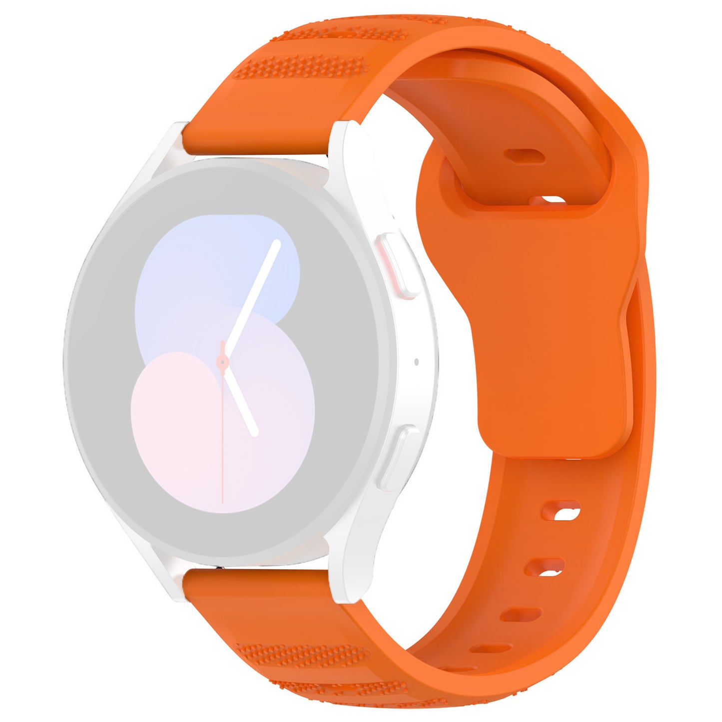Каишка Techsuit W050 за Huawei Watch / Xiaomi Watch Series, 22mm, Оранжева