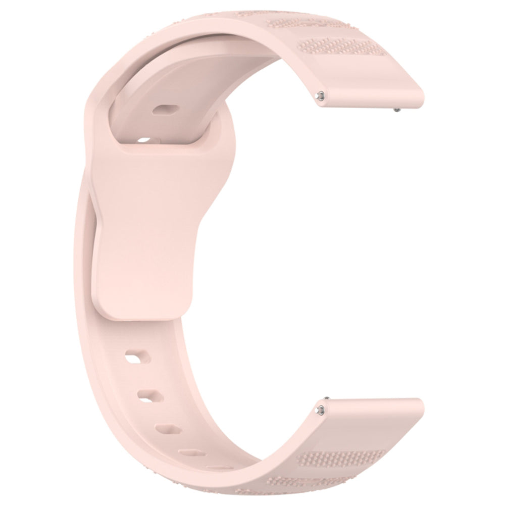 Каишка Techsuit W050 за Huawei Watch / Xiaomi Watch Series, 22mm, Розова