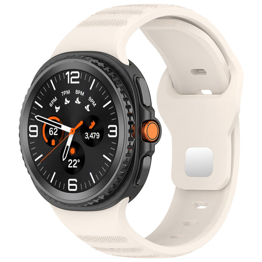 Каишка Techsuit W050 за Samsung Galaxy Watch 8 Classic / Watch8 44mm / Watch 8 40mm, Бежова