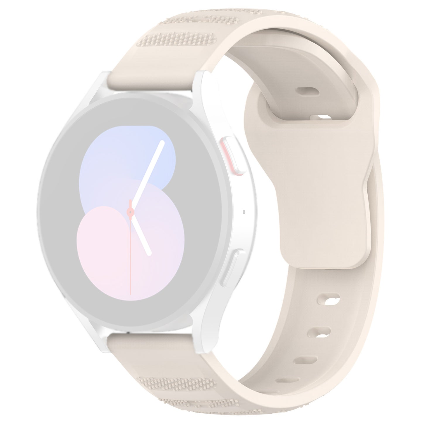 Каишка Techsuit W050 за Samsung Galaxy Watch / Huawei Watch Series, 20mm, Бежов