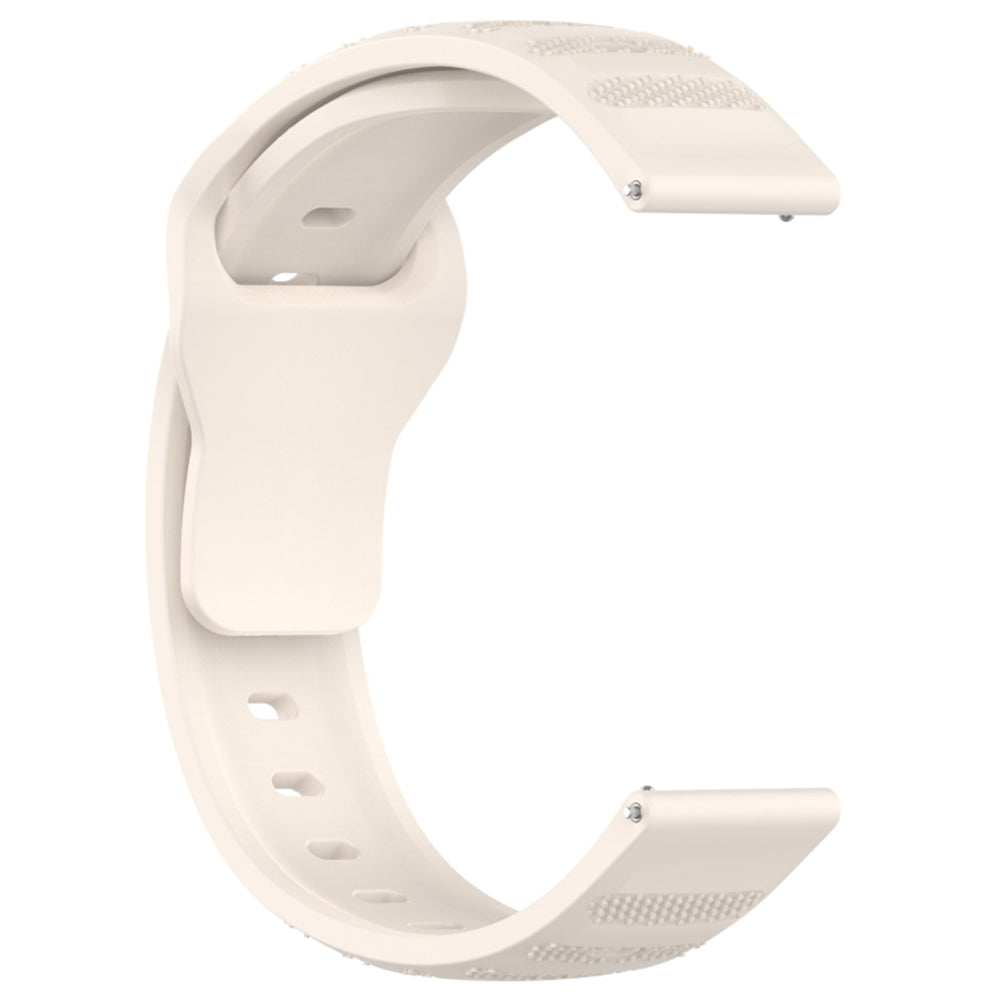 Каишка Techsuit W050 за Samsung Galaxy Watch / Huawei Watch Series, 20mm, Бежов