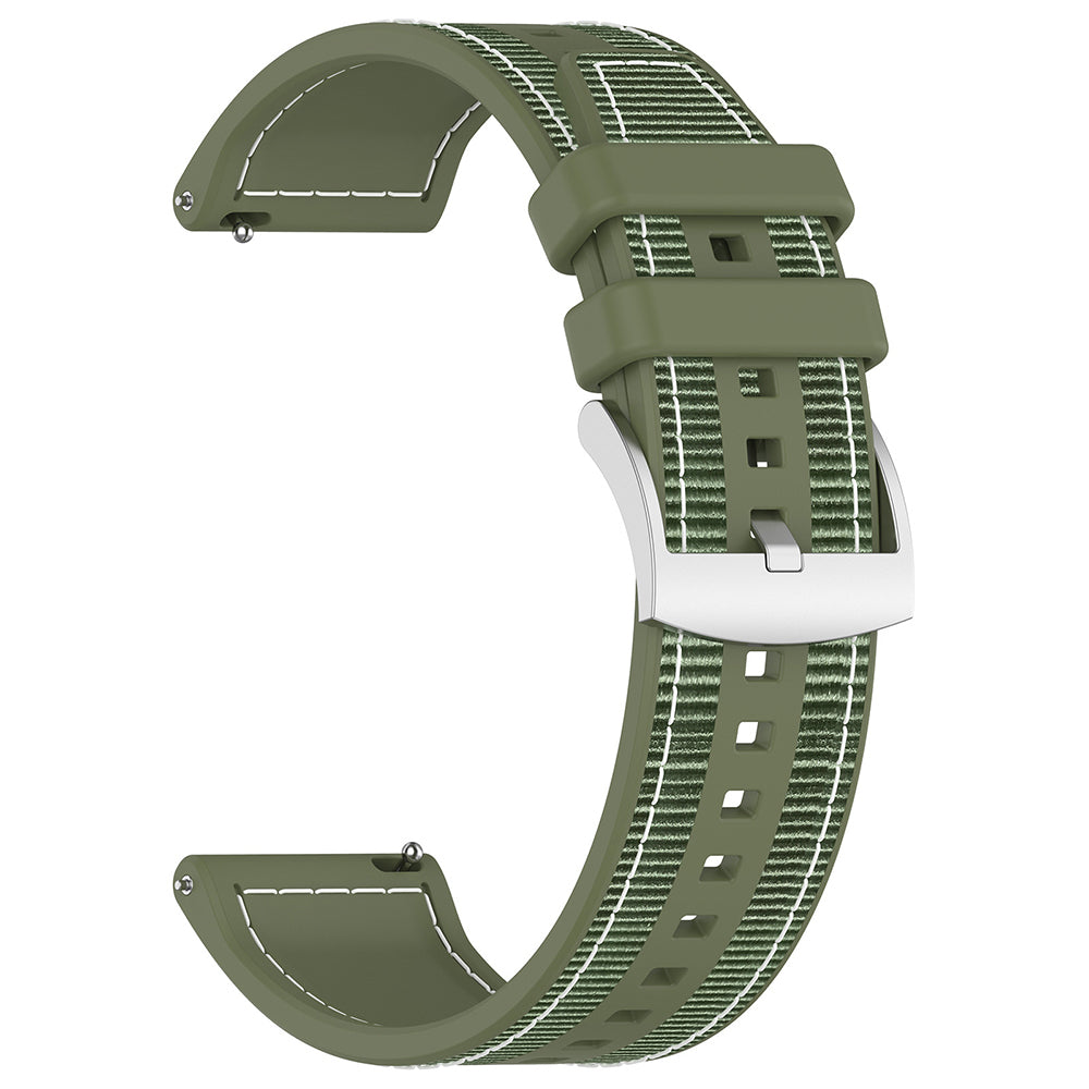 Каишка Techsuit W051 за Huawei Watch / Xiaomi Watch Series, 22mm, Зелена
