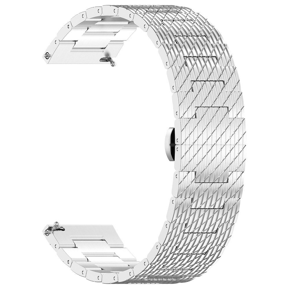 Каишка Techsuit W052 за Huawei Watch / Xiaomi Watch Series, 22mm, Сребриста