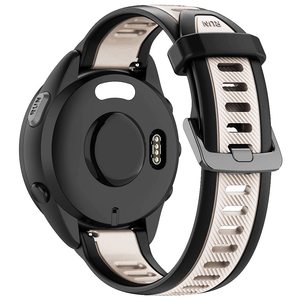 Каишка Techsuit W053 за Huawei Watch / Garmin Watch Series, 18mm, Бежов