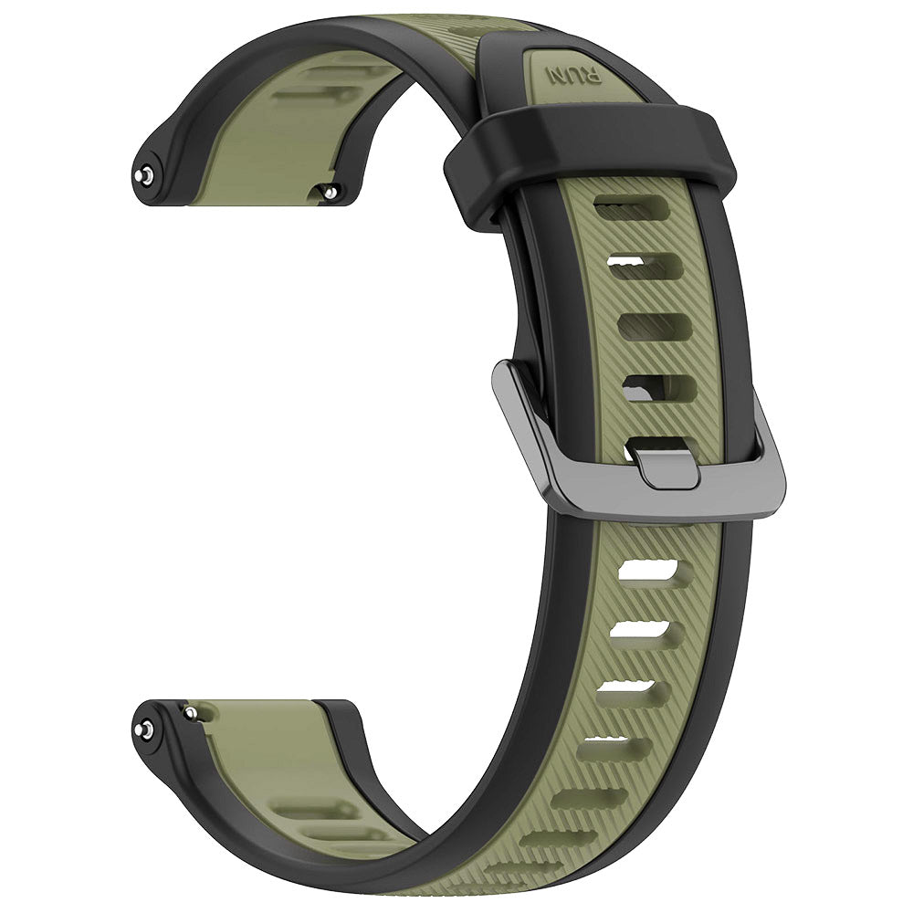 Каишка Techsuit W053 за Huawei Watch / Garmin Watch Series, 18mm, Каки