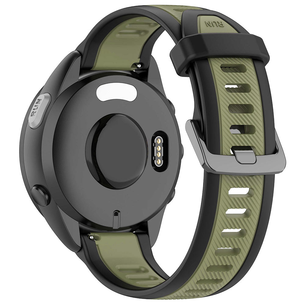Каишка Techsuit W053 за Huawei Watch / Garmin Watch Series, 18mm, Каки