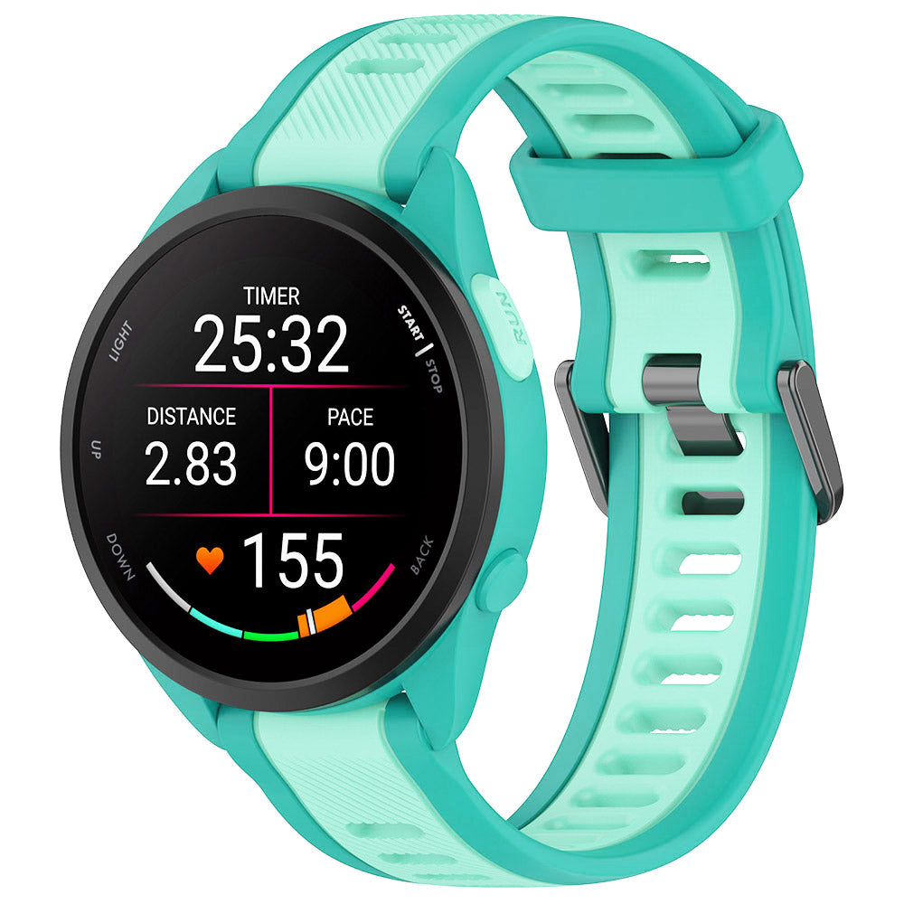Каишка Techsuit W053 за Huawei Watch / Garmin Watch Series, 18mm, Тюркоаз
