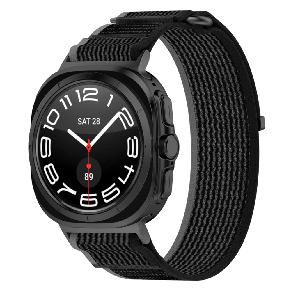 Каишка Techsuit W054 за Samsung Galaxy Watch Ultra, Черно Сива