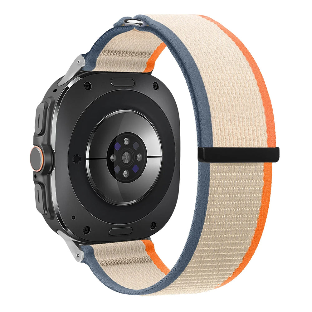Каишка Techsuit W054 за Samsung Galaxy Watch Ultra, Бежово Оранжевa