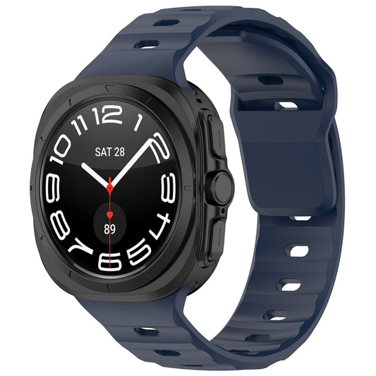 Каишка Techsuit W055 за Samsung Galaxy Watch Ultra, Тъмносиня